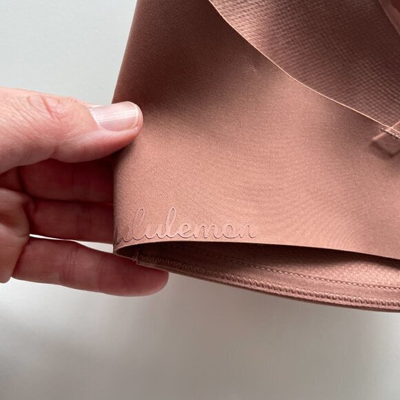 Lululemon Take Shape Bra Wireless Lightweight Dusty Bronze 34C - Picture 4 of 6